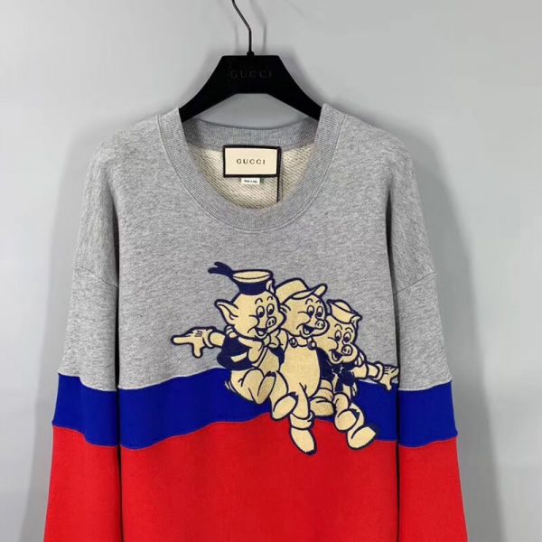 Gucci three little pigs sweatshirt hotsell